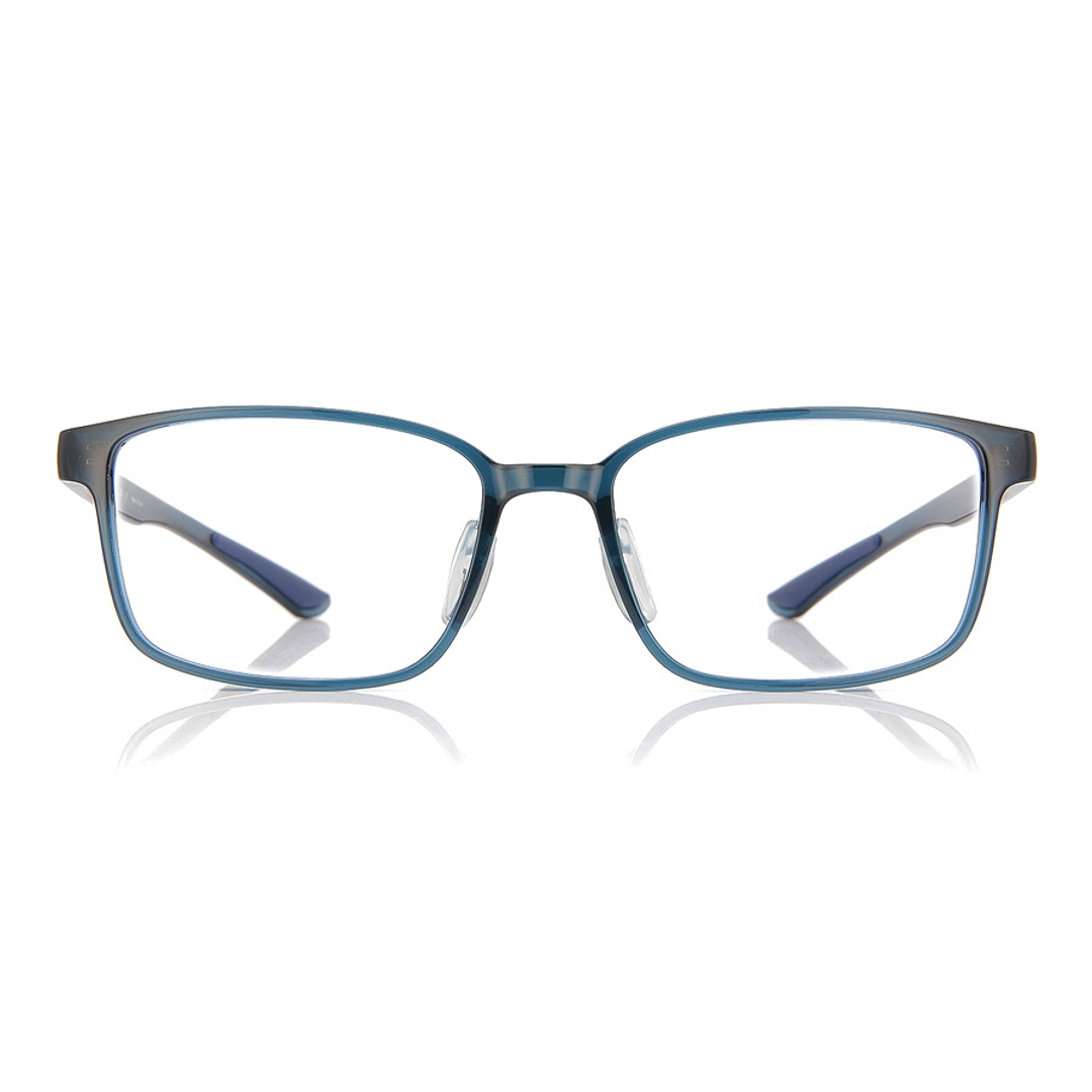 OWNDAYS | ESSENTIAL Navy Blue Full Rim Rectangle right side