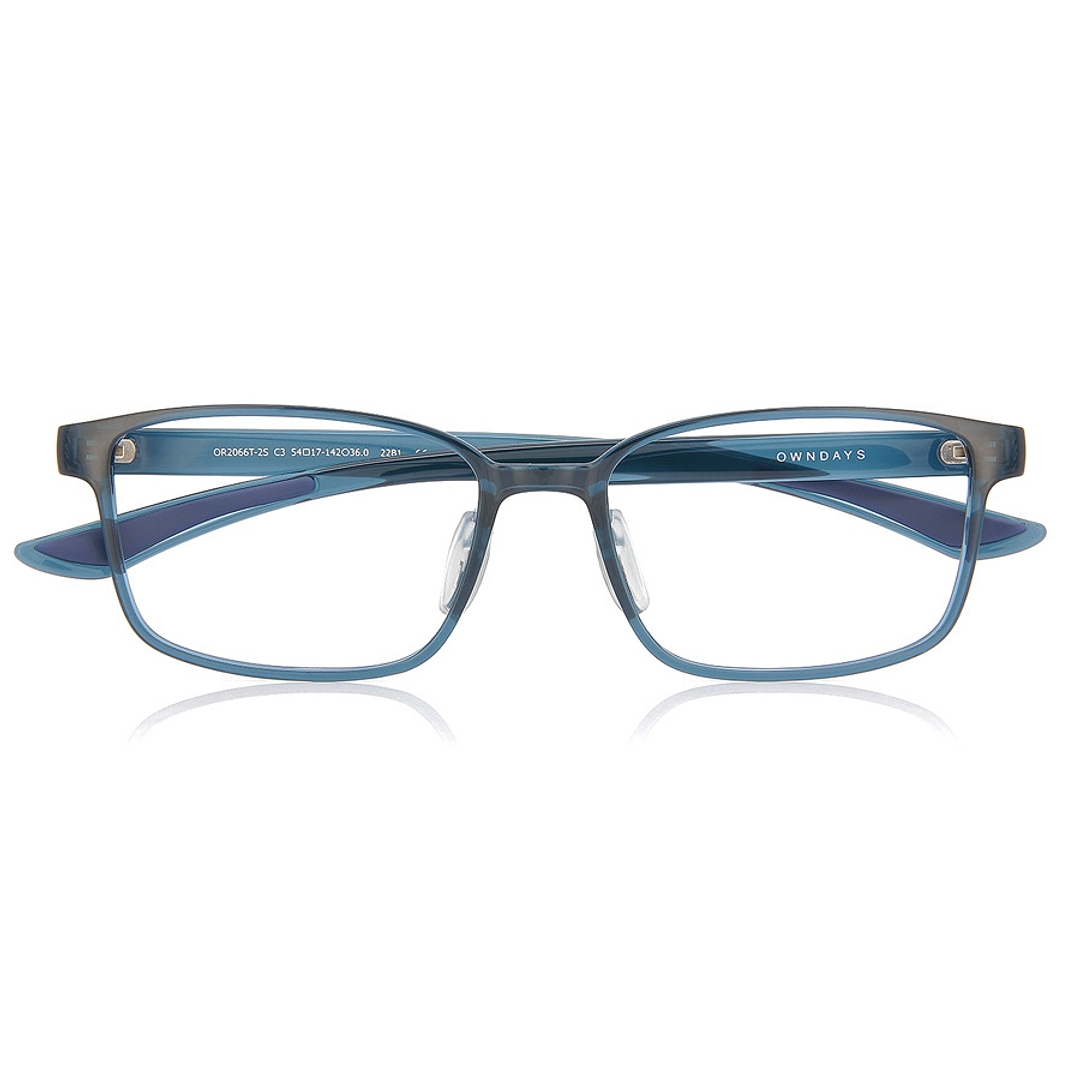 OWNDAYS | ESSENTIAL Navy Blue Full Rim Rectangle right side