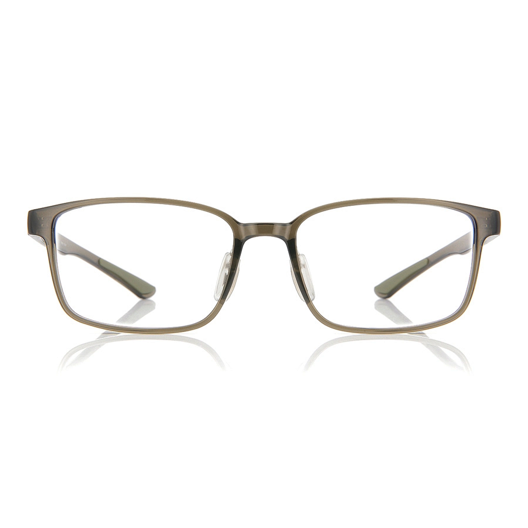OWNDAYS | ESSENTIAL Tan Brown Full Rim Rectangle right side