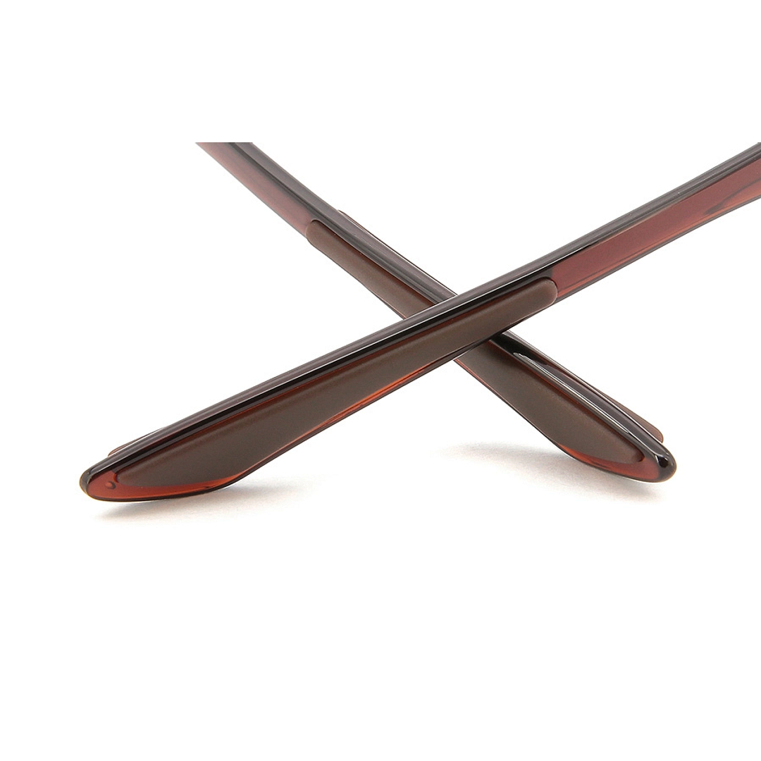 OWNDAYS | ESSENTIAL Tan Brown Full Rim Rectangle right side