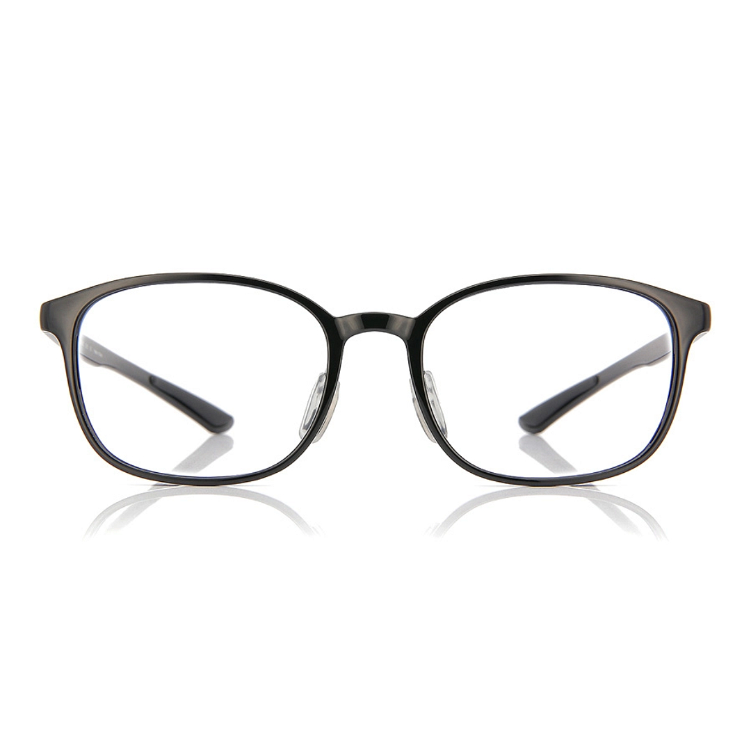 OWNDAYS | ESSENTIAL Black Full Rim Wellington right side