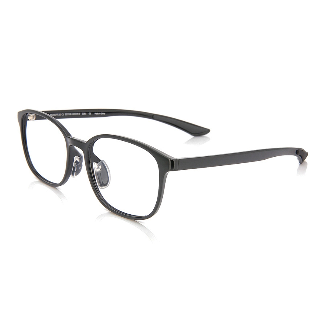 OWNDAYS | ESSENTIAL Black Full Rim Wellington left side