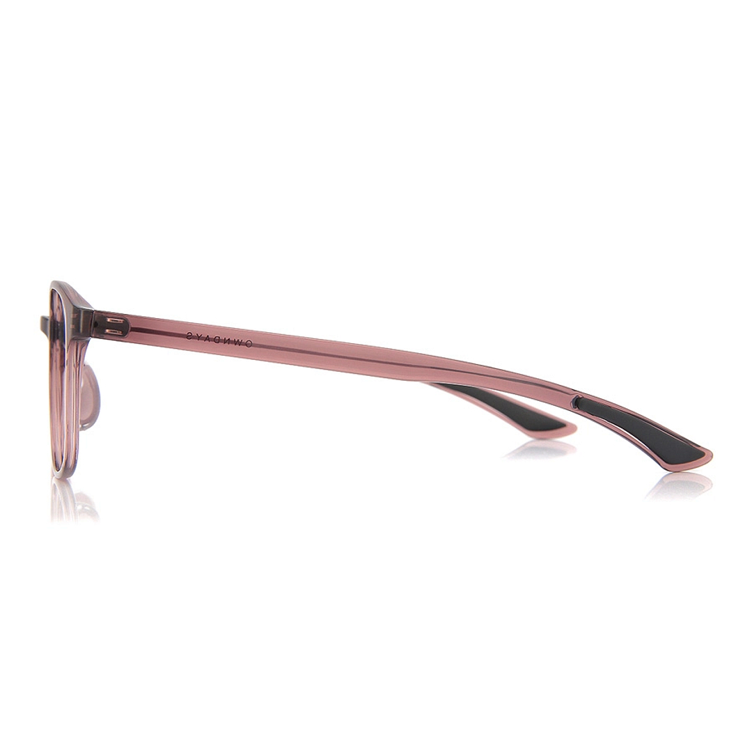 OWNDAYS | ESSENTIAL Purple Full Rim Wellington left side