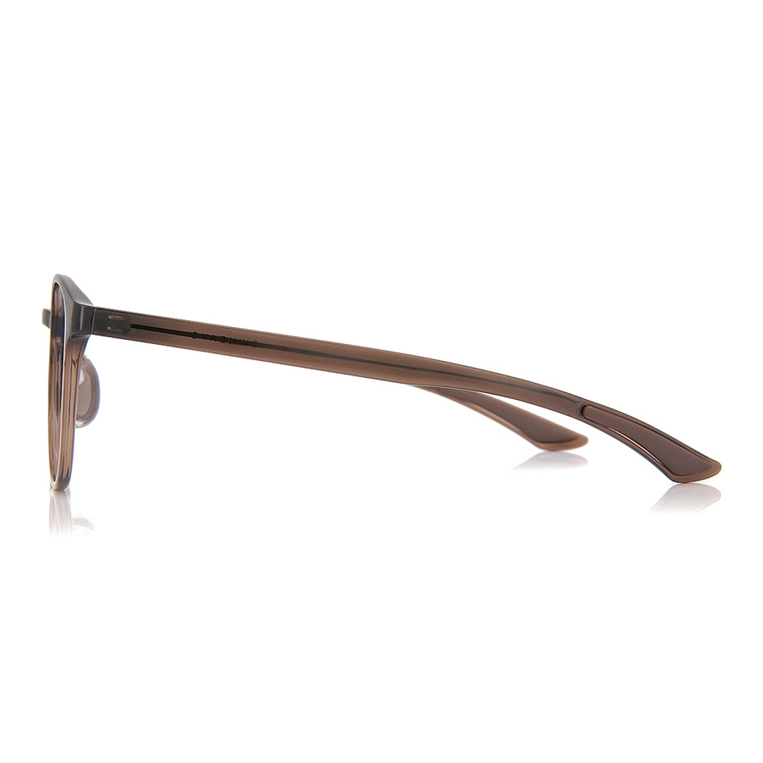 OWNDAYS | ESSENTIAL Brown Full Rim Boston left side