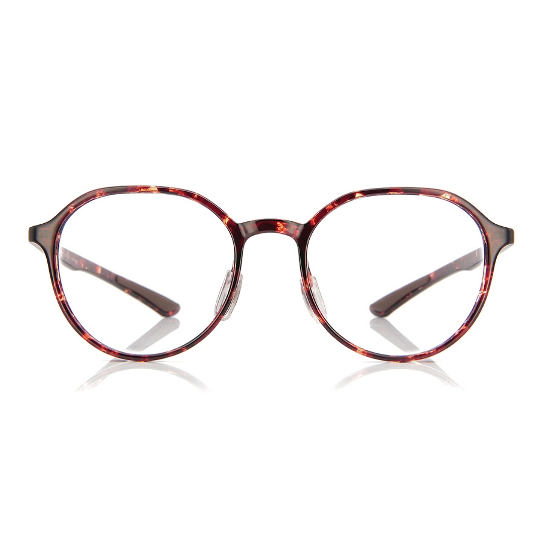 OWNDAYS | ESSENTIAL Light Brown Full Rim Boston right side