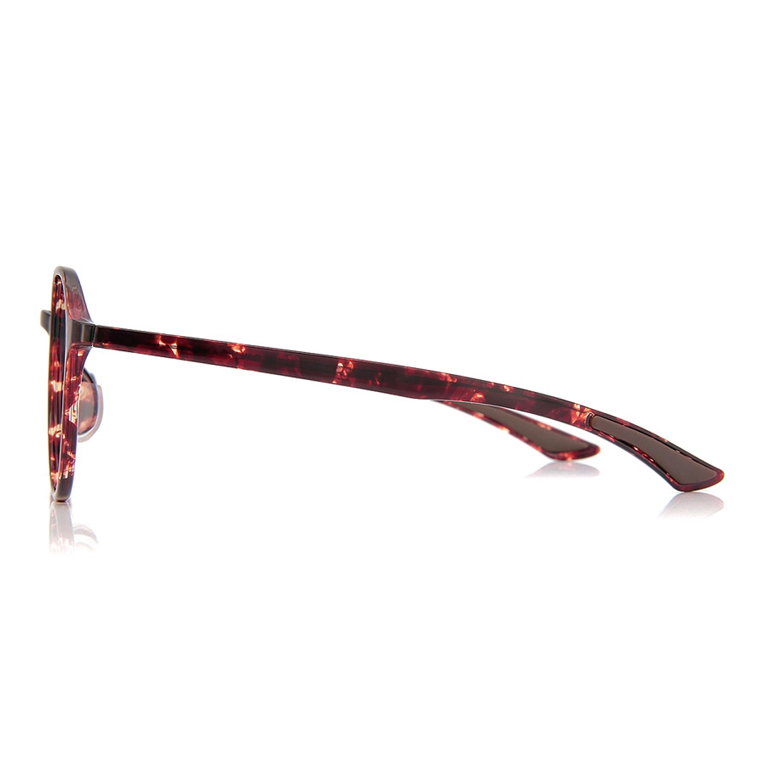 OWNDAYS | ESSENTIAL Light Brown Full Rim Boston left side