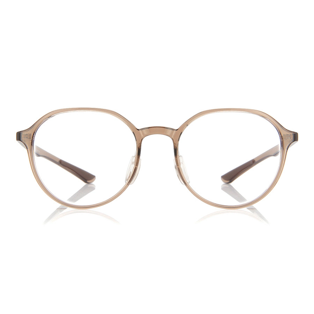 OWNDAYS | ESSENTIAL Light Brown Full Rim Boston right side