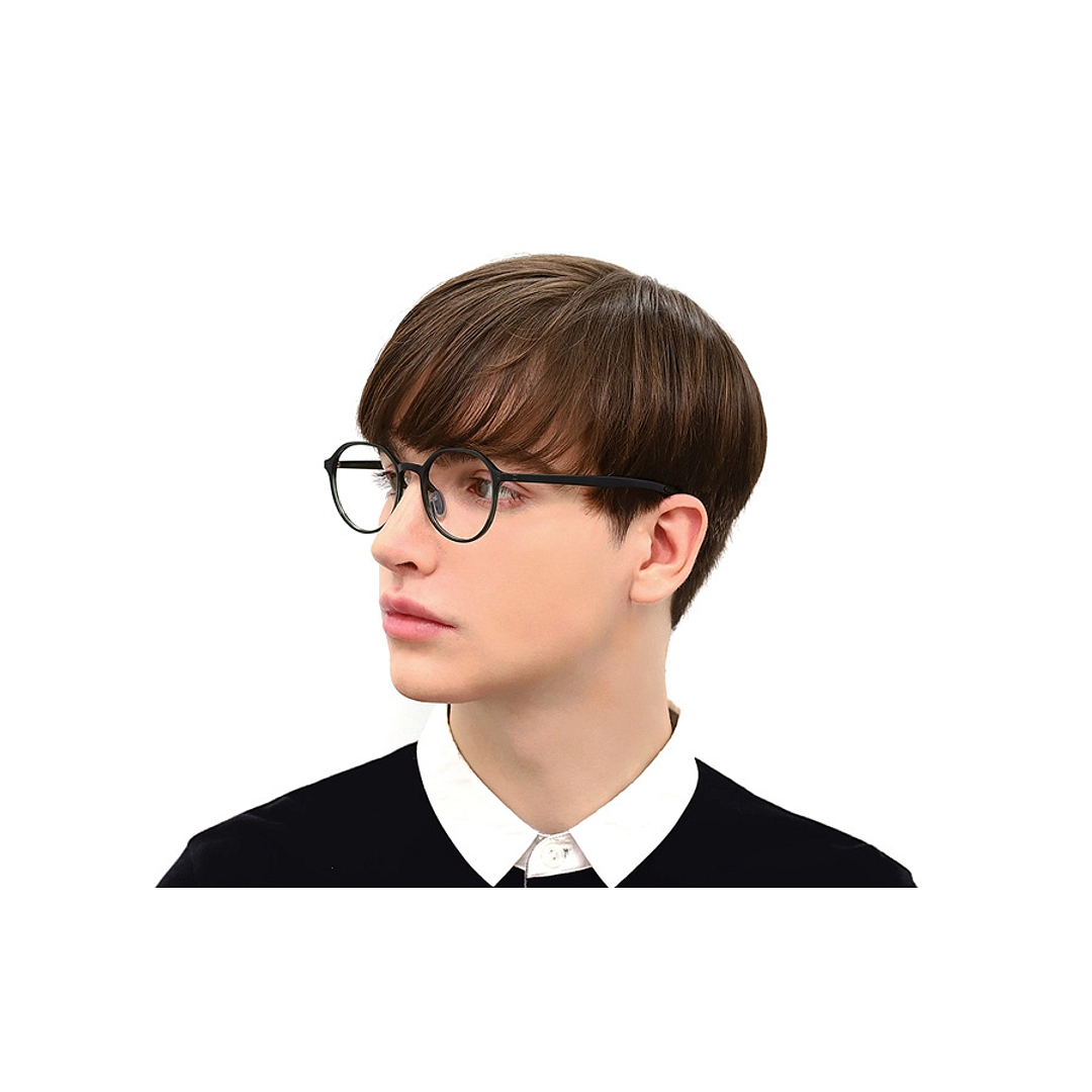 OWNDAYS | ESSENTIAL Light Brown Full Rim Boston right side