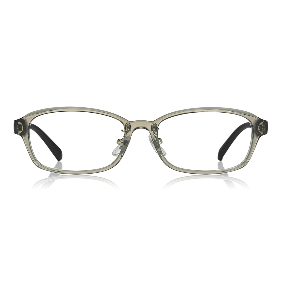 OWNDAYS | ESSENTIAL Tan Brown Full Rim Rectangle right side