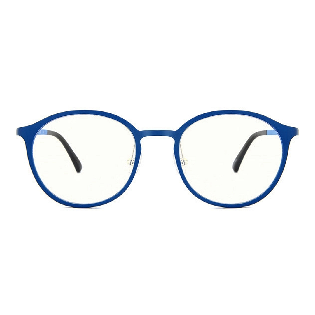 OWNDAYS PC Blue Full Rim Round left side