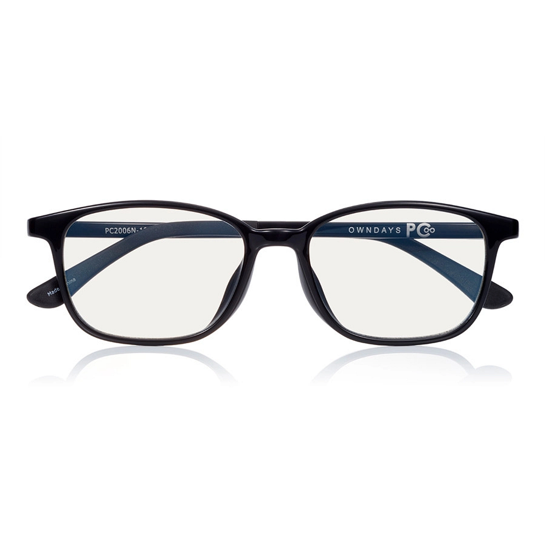 OWNDAYS PC Black Full Rim Square right side