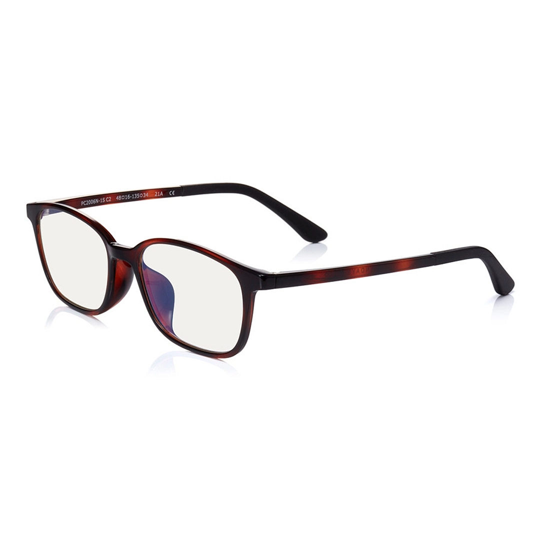 OWNDAYS PC Brown Demi Full Rim Square left side