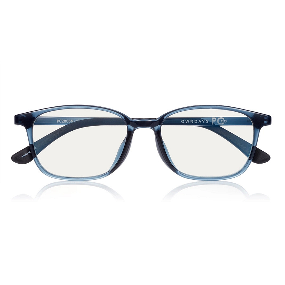 OWNDAYS PC Blue Full Rim Square right side