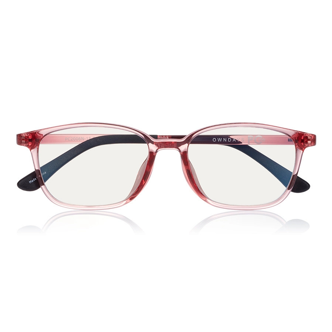 OWNDAYS PC Pink Full Rim Square right side