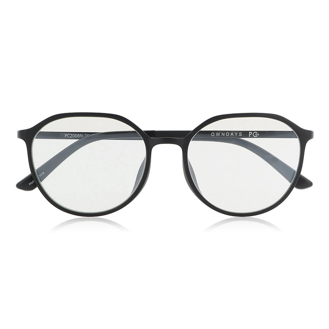 OWNDAYS PC Matte Black Full Rim Boston right side