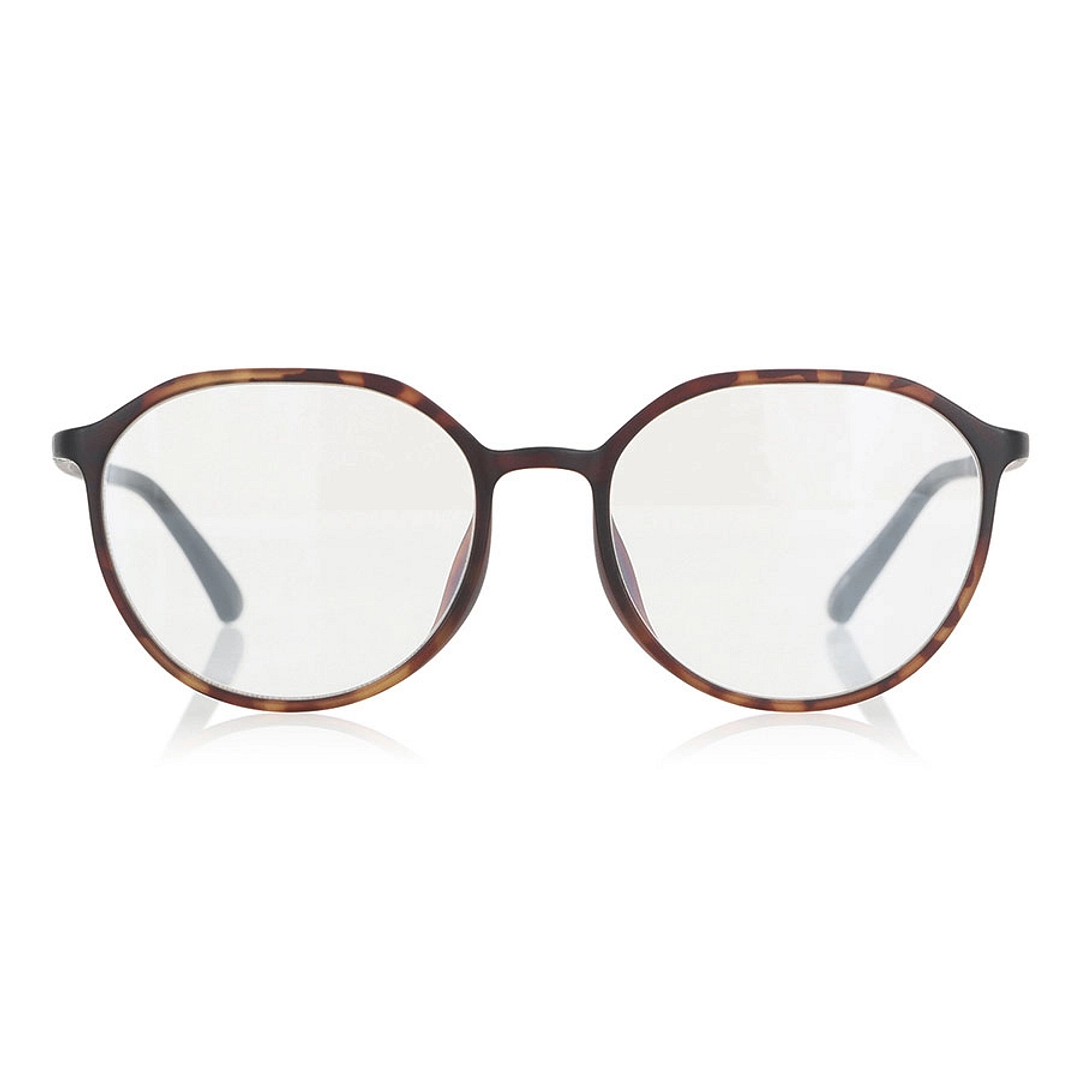 OWNDAYS PC Matte Brown Demi Full Rim Boston right side