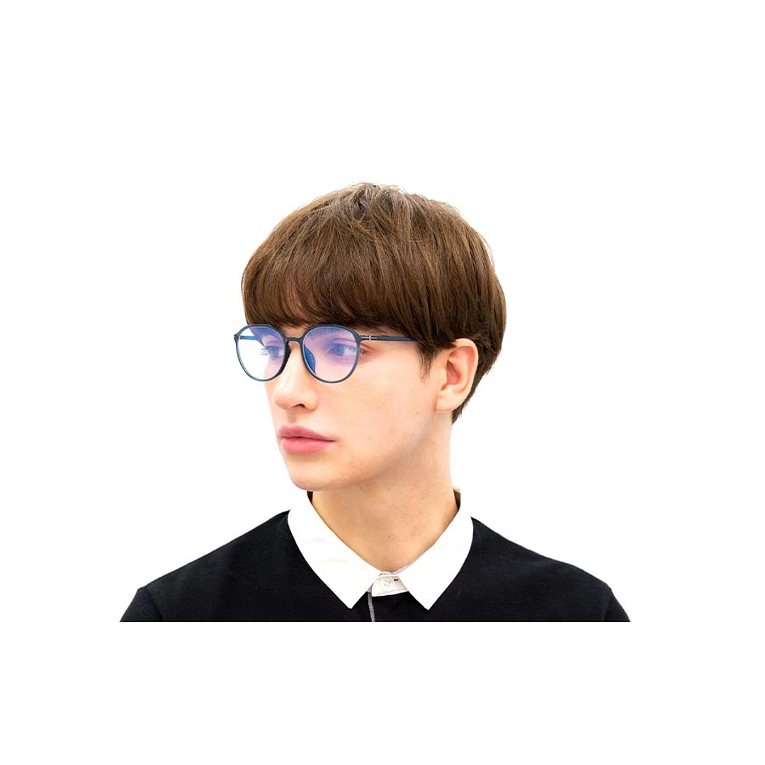 OWNDAYS PC Light Brown Full Rim Boston right side