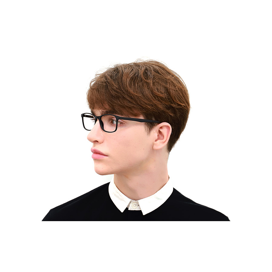 OWNDAYS | SUN Black Full Rim Rectangle left side