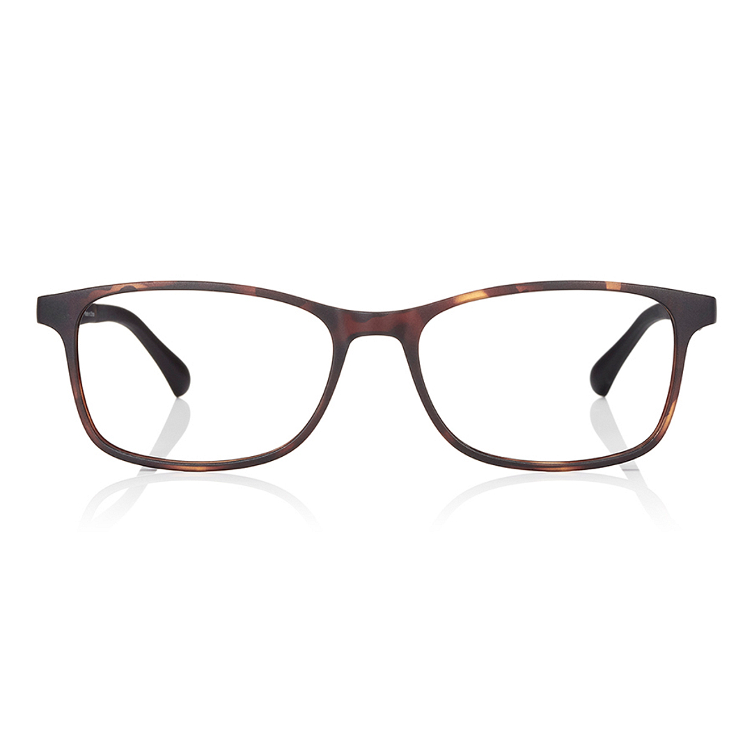 OWNDAYS | SUN Light Brown Full Rim Rectangle left side