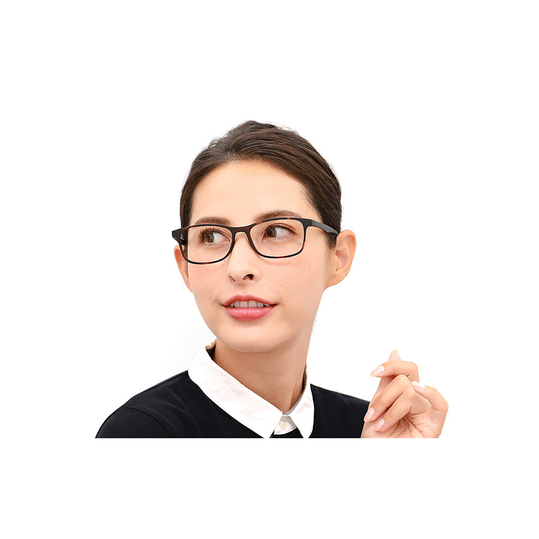 OWNDAYS | SUN Light Brown Full Rim Rectangle right side