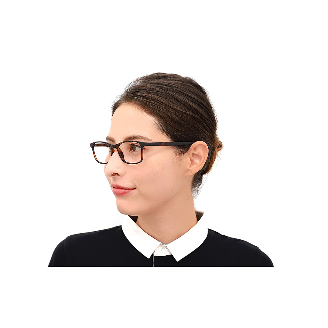 OWNDAYS | SUN Light Brown Full Rim Rectangle left side