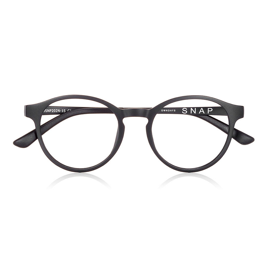 OWNDAYS | SUN Black Full Rim Boston right side