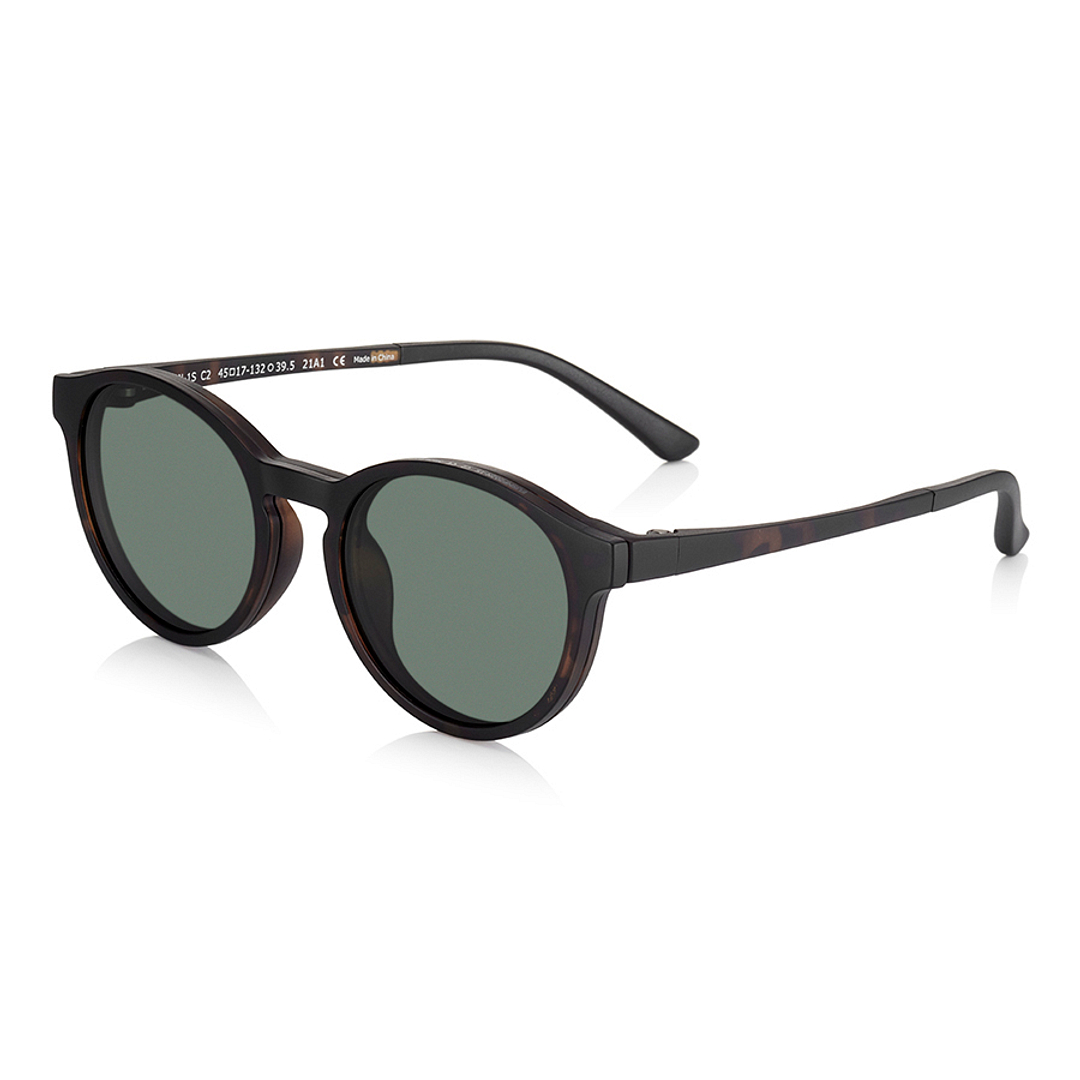 OWNDAYS | SUN Light Brown Full Rim Boston right side