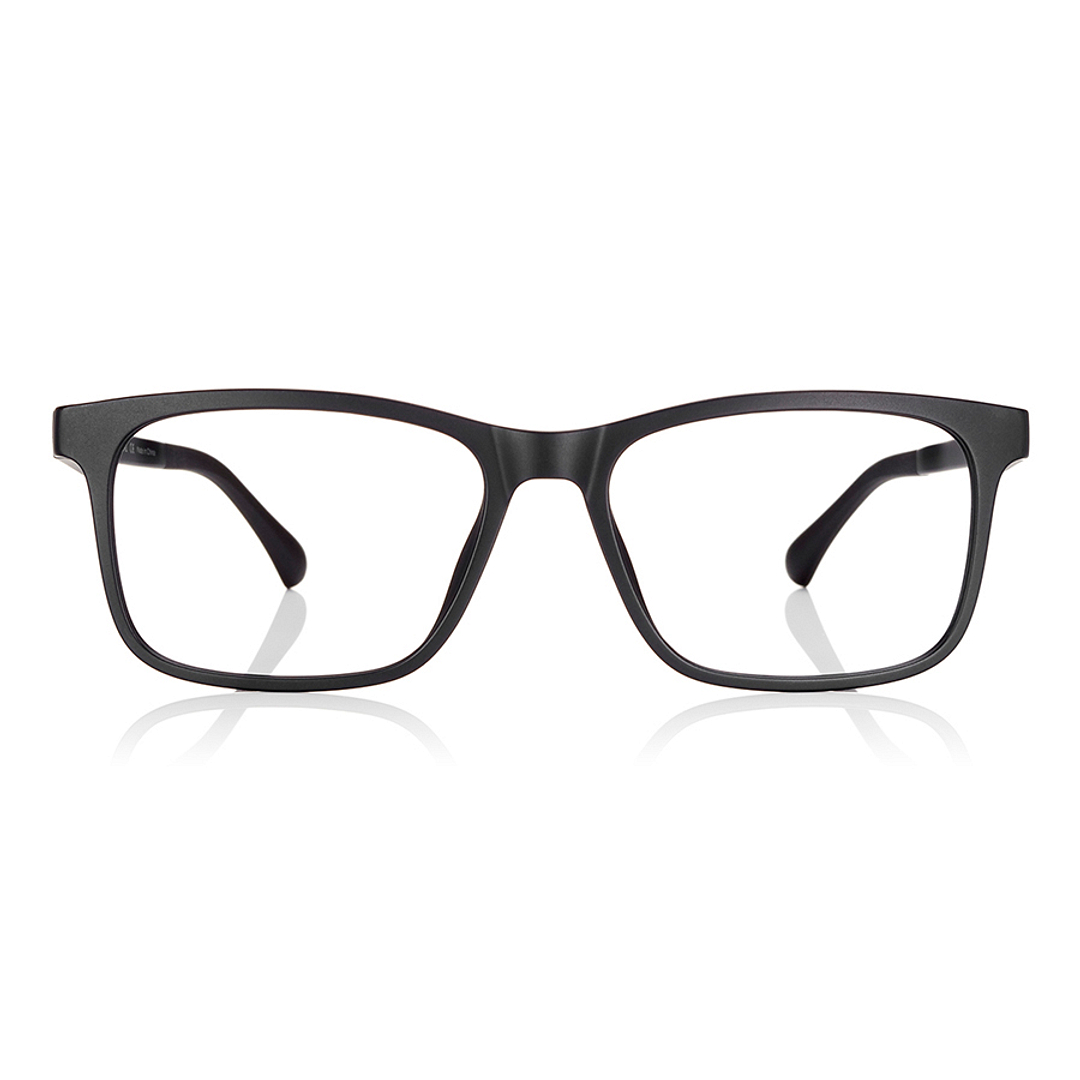 OWNDAYS | SUN Black Full Rim Rectangle left side