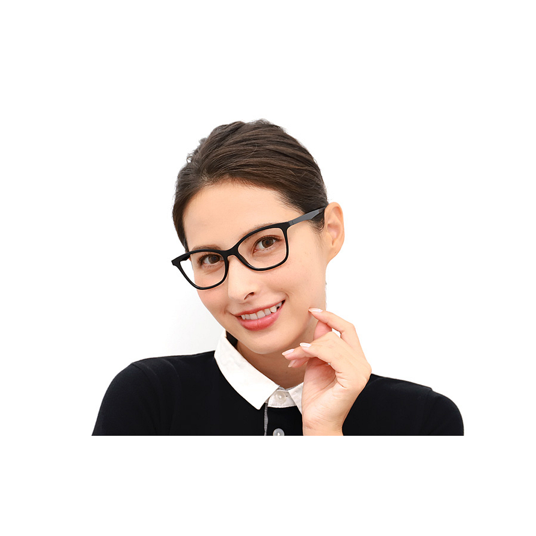 OWNDAYS | SUN Black Full Rim Fox right side