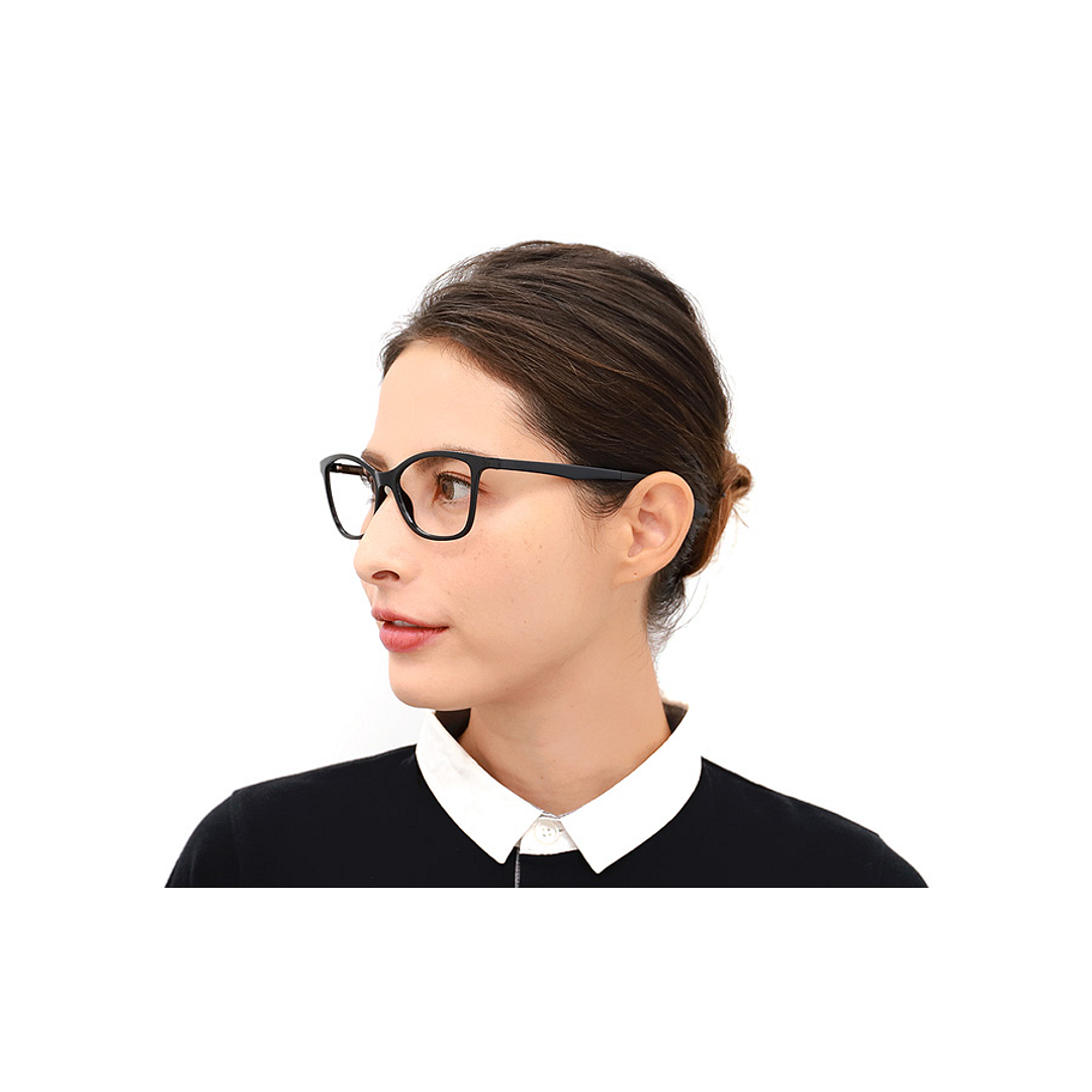 OWNDAYS | SUN Black Full Rim Fox left side