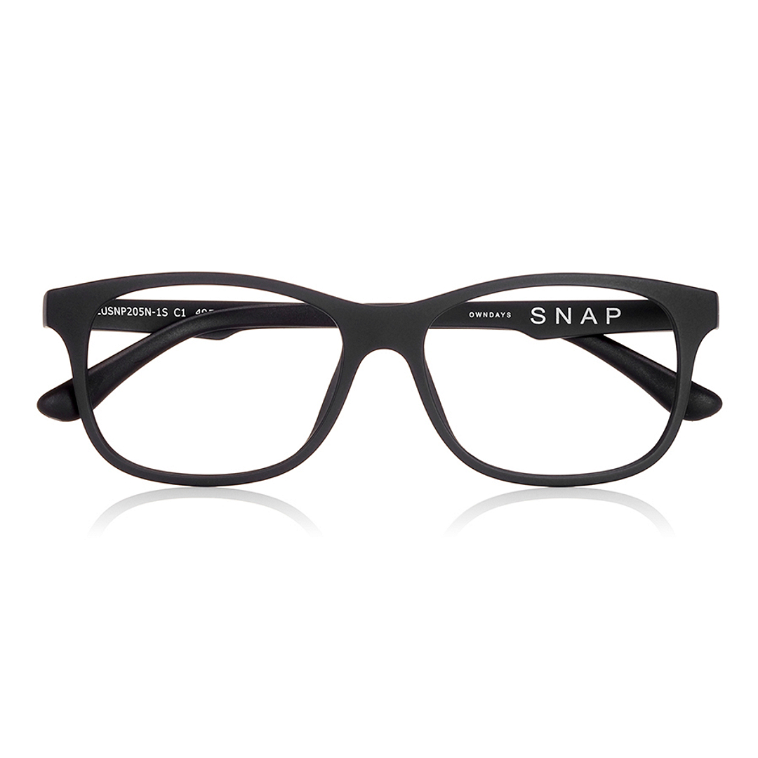 OWNDAYS | SUN Black Full Rim Square left side