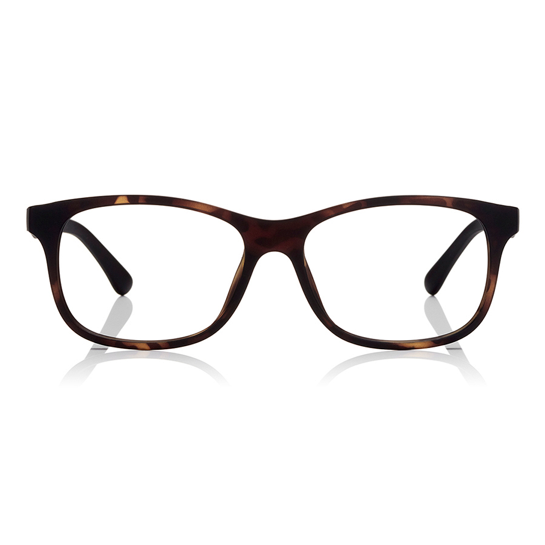 OWNDAYS | SUN Light Brown Full Rim Rectangle left side