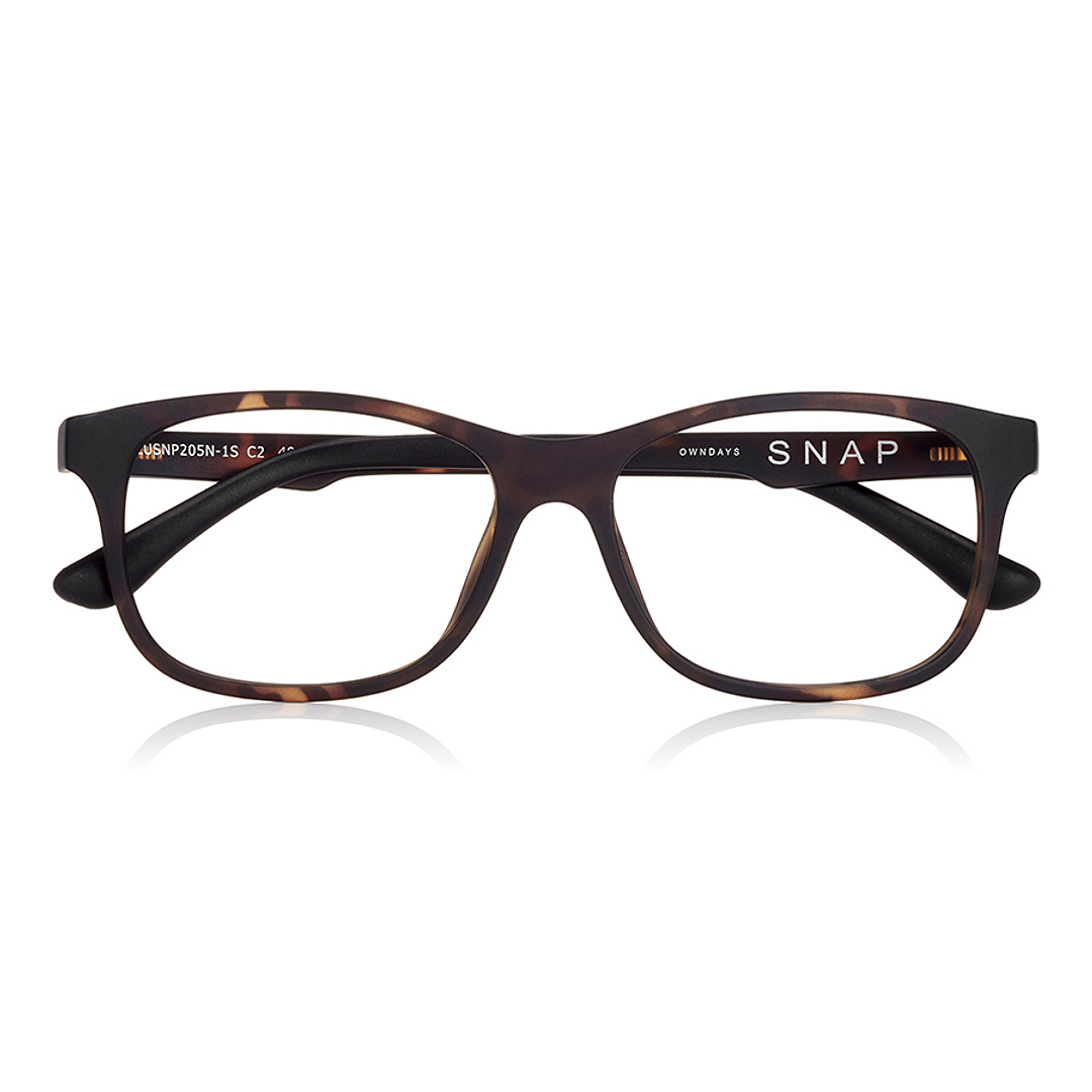 OWNDAYS | SUN Light Brown Full Rim Rectangle left side