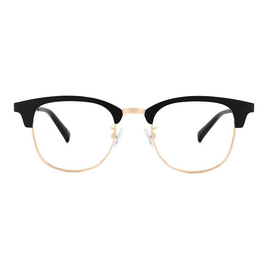 OWNDAYS | SUN Black Half Rim Browline right side