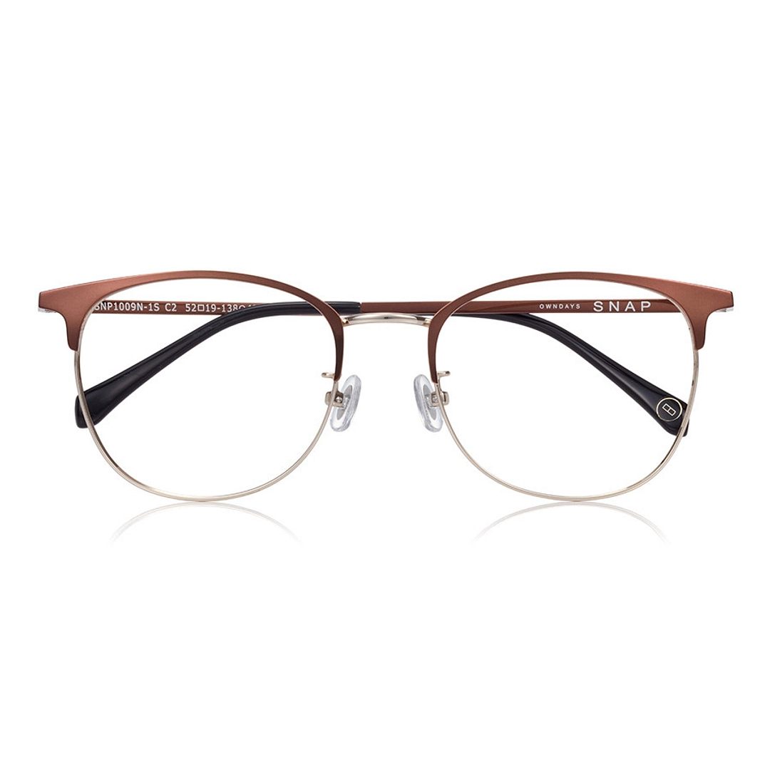 OWNDAYS | SUN Light Brown Full Rim Wellington right side