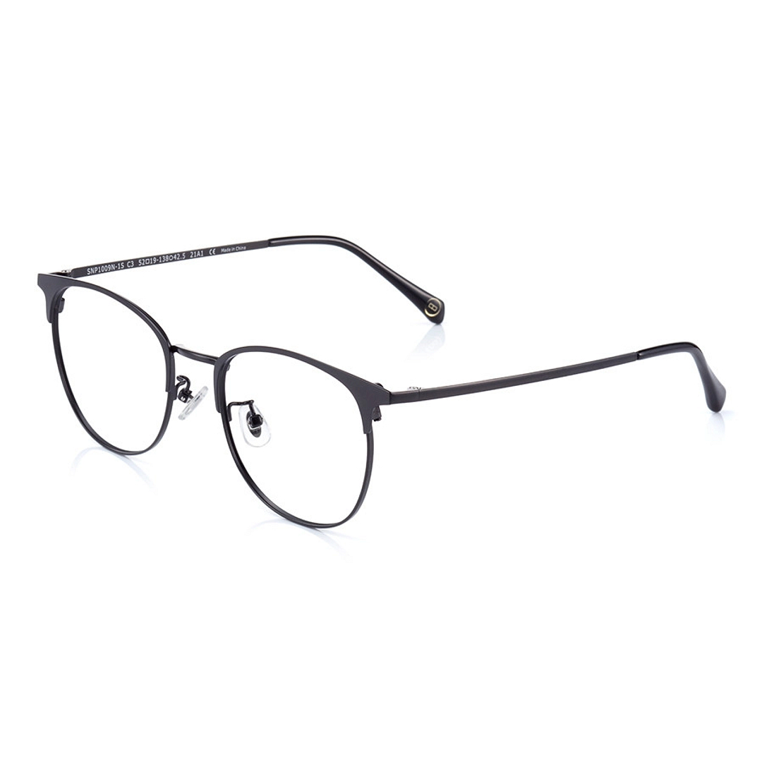 OWNDAYS | SUN Black Full Rim Wellington left side