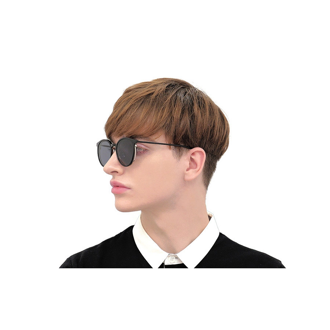 OWNDAYS | SUN Black Full Rim Boston right side