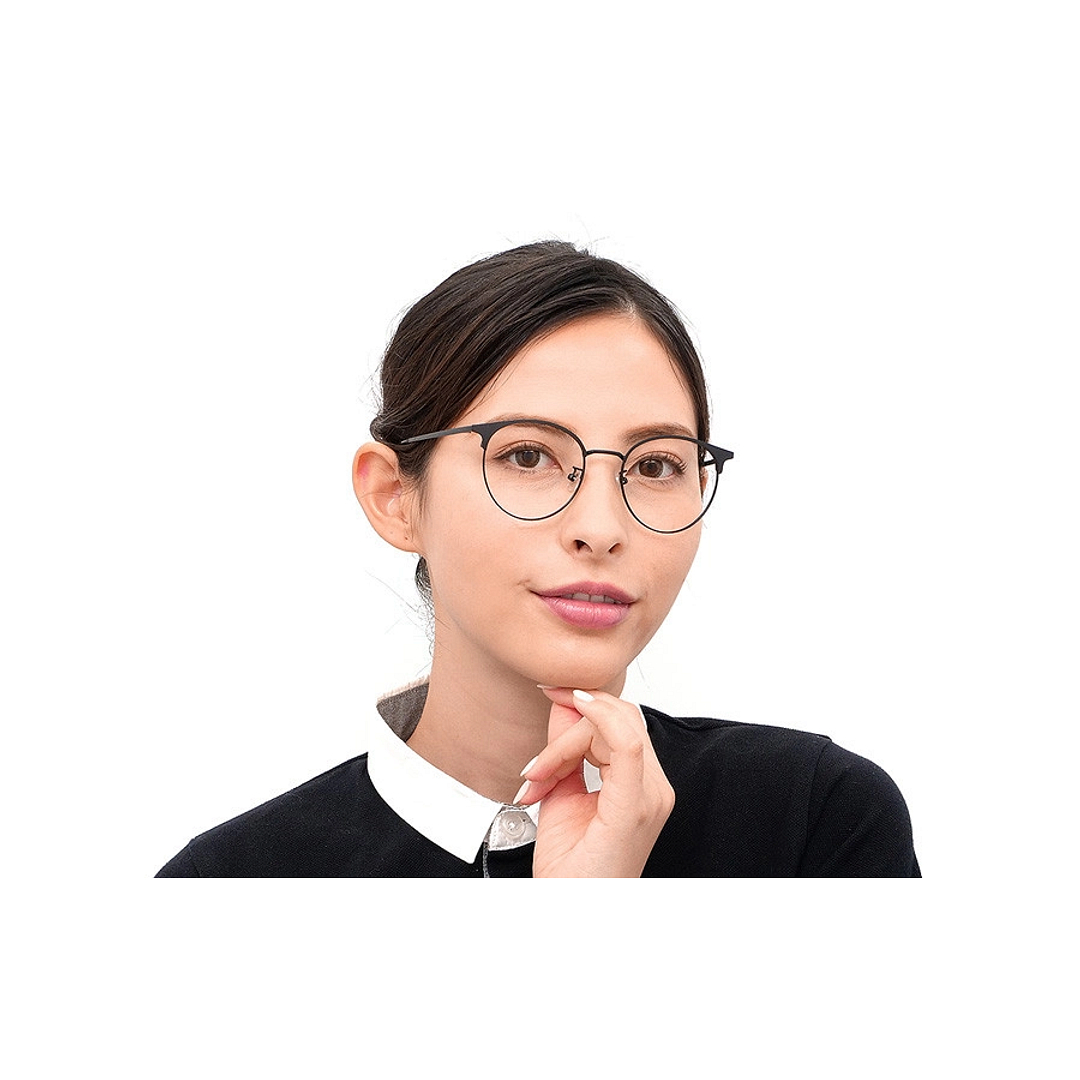 OWNDAYS | SUN Black Full Rim Boston right side