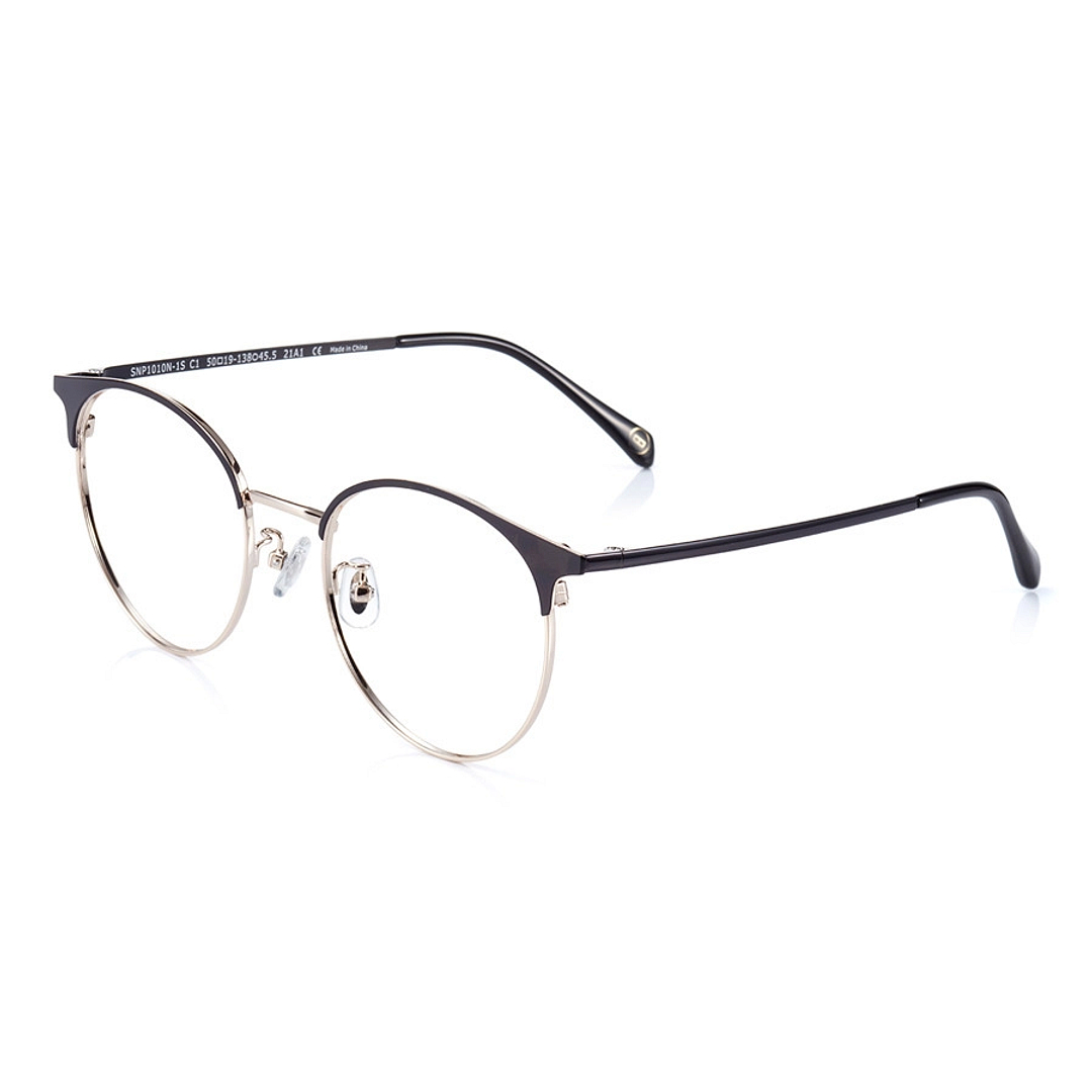 OWNDAYS | SUN Black Full Rim Boston left side