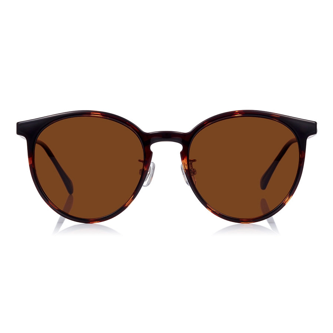 OWNDAYS | SUN Light Brown Full Rim Boston right side