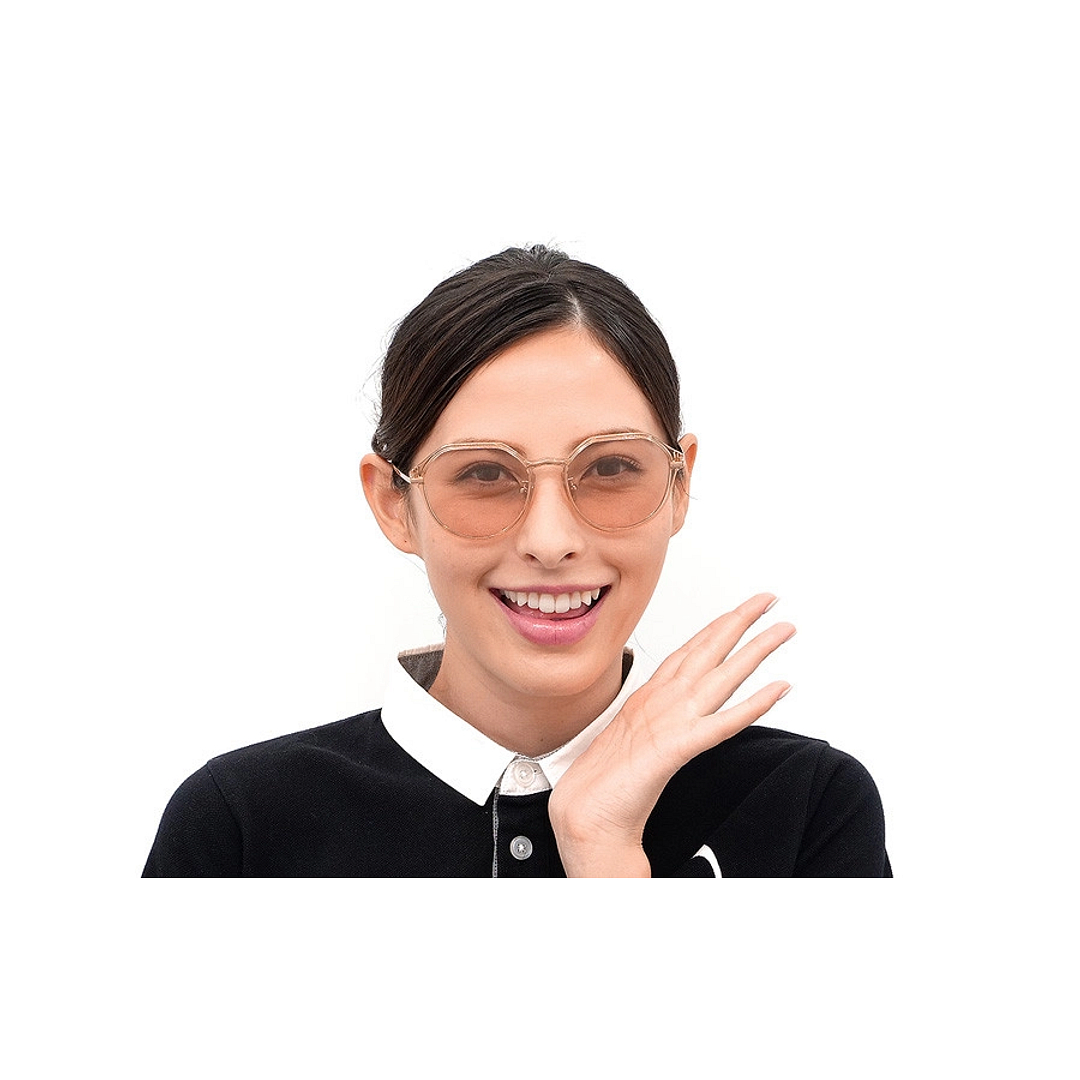 OWNDAYS | SUN Gold Full Rim Boston left side