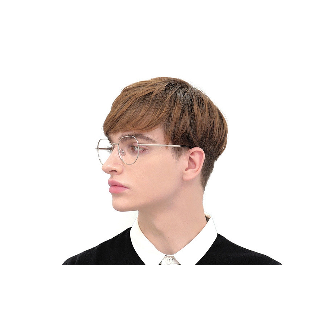 OWNDAYS | SUN Silver Full Rim Boston right side