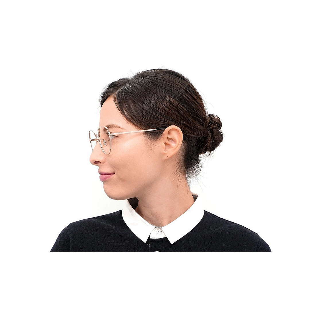 OWNDAYS | SUN Silver Full Rim Boston left side