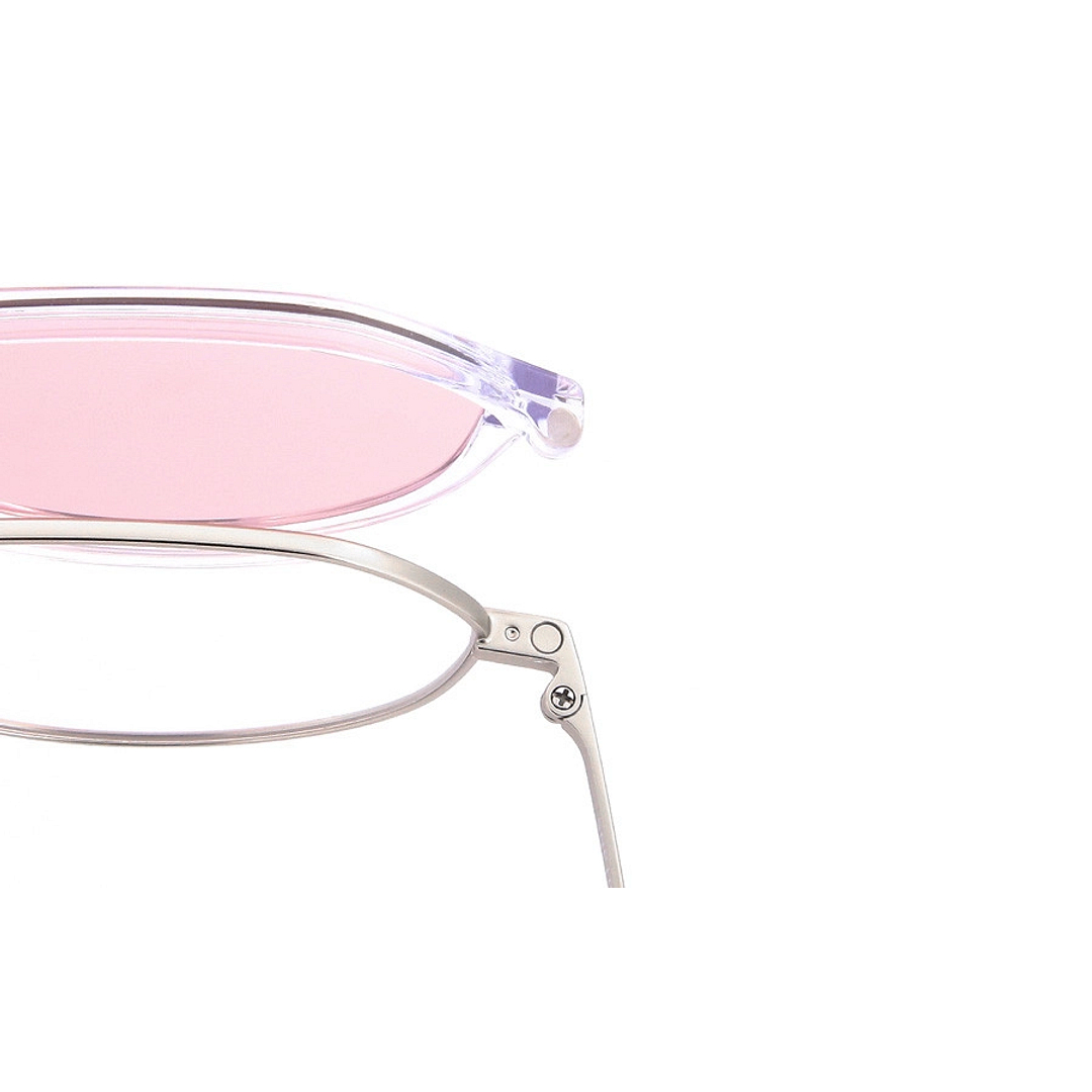 OWNDAYS | SUN Silver Full Rim Boston right side