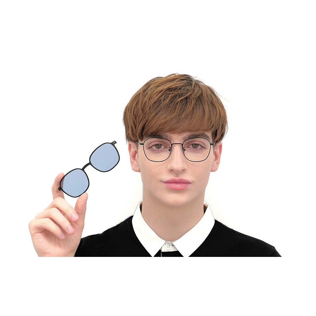 OWNDAYS | SUN Gold Full Rim Wellington right side