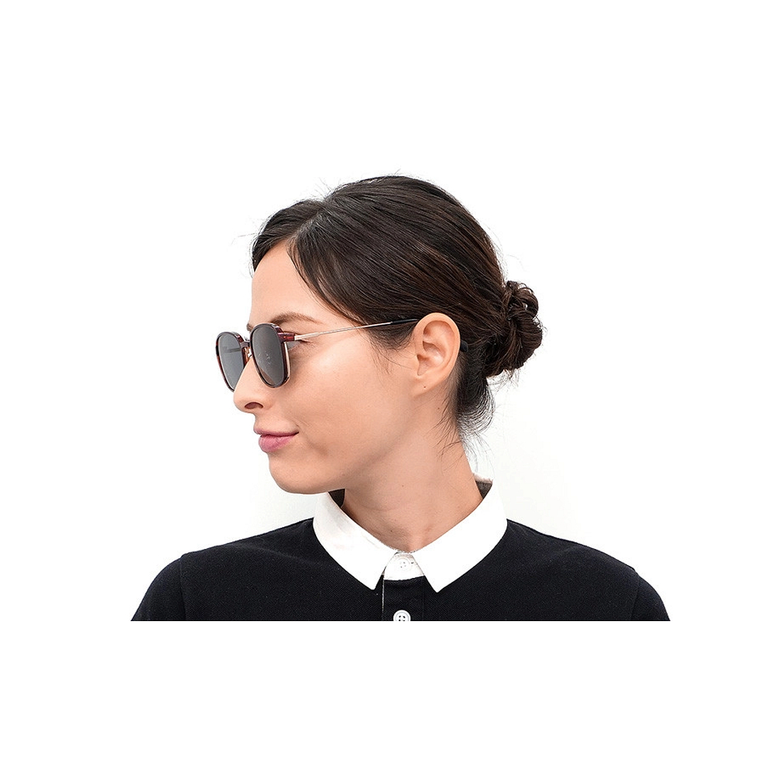 OWNDAYS | SUN Silver Full Rim Wellington left side