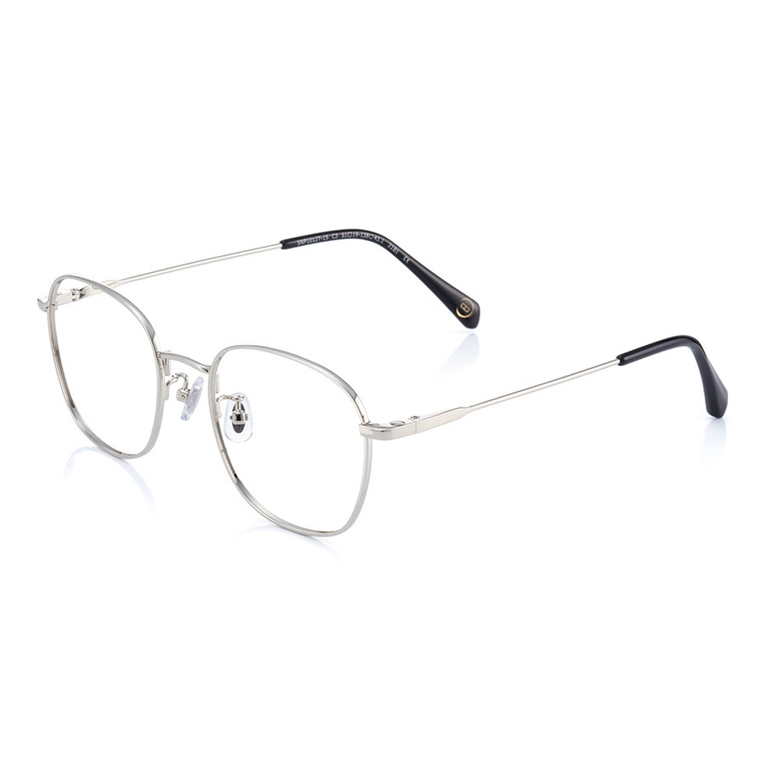 OWNDAYS | SUN Silver Full Rim Wellington left side