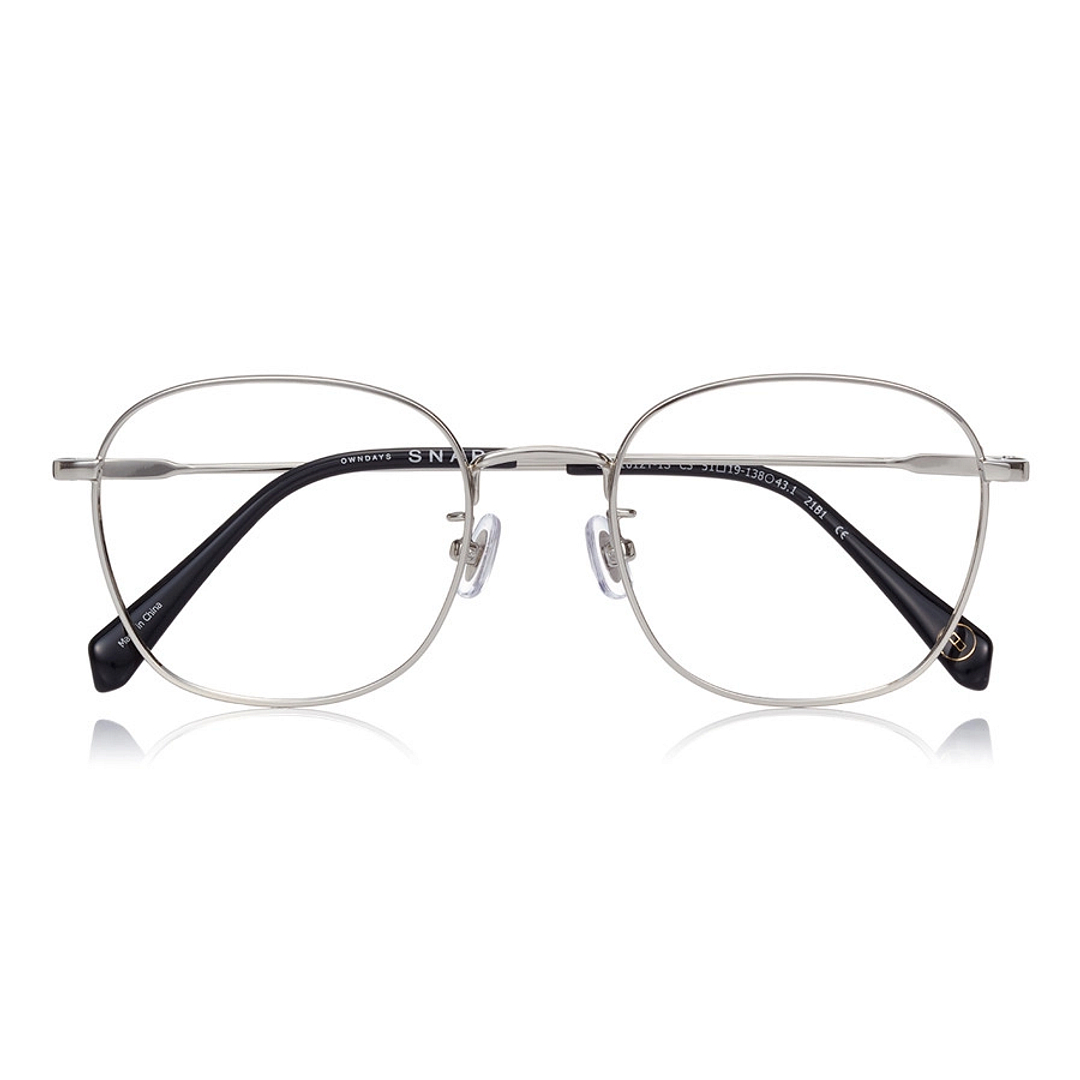 OWNDAYS | SUN Silver Full Rim Wellington left side