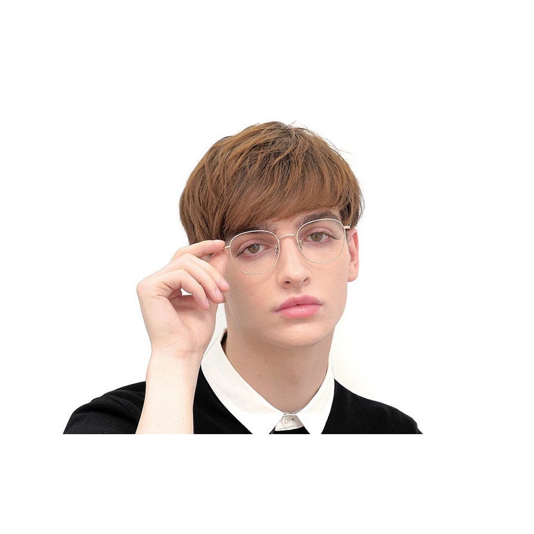 OWNDAYS | SUN Silver Full Rim Wellington left side