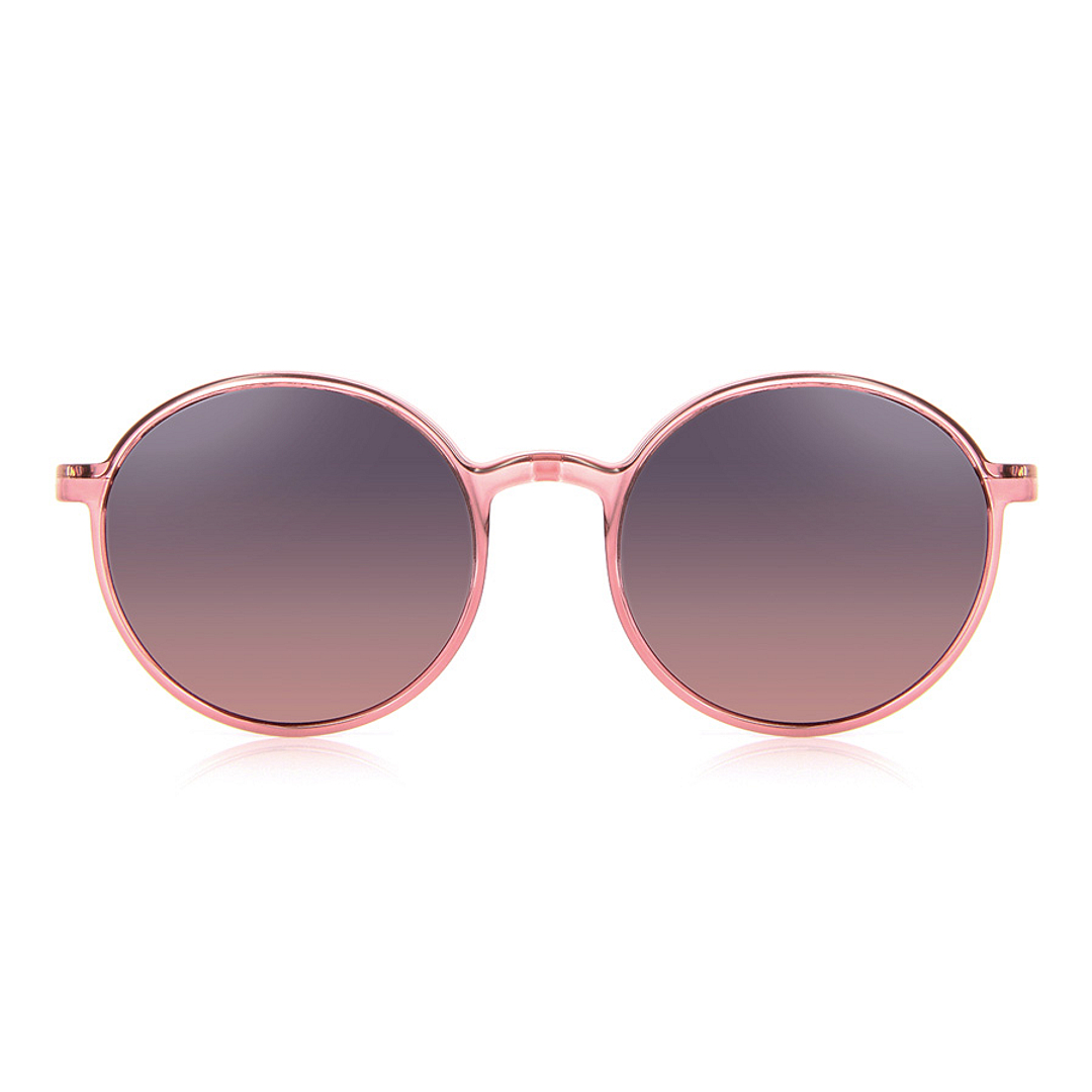 OWNDAYS | SUN Pink Full Rim Round left side